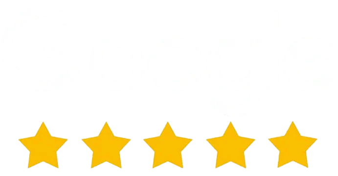 logo google oraz 5 gwiazdek